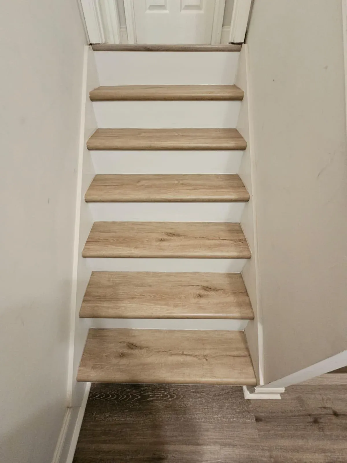 Stair rebuild in progress